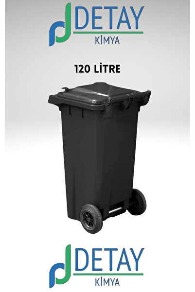 DETAY KİMYA DETAY Plastik Çöp Konteyneri 120 Litre Konteyner - A Isıya Karşı ...