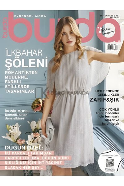 Doğan Burda Dergi Yayıncılık Burda Dikiş Dergisi 2026/03 Mart