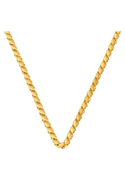 Harem Altın 22 Ayar 55 cm Pullu Halep Zincir ZNC35