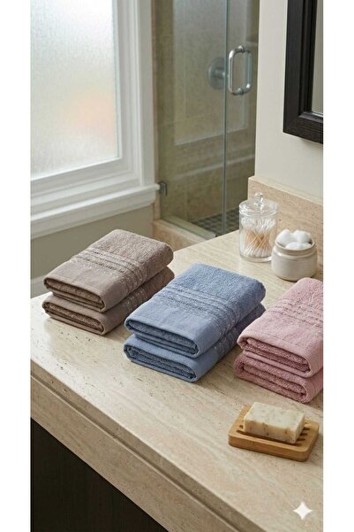 Lavin 6 Pieces 50X90 cm Hand & Face & Kitchen & Hair Towels