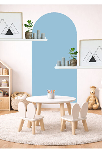 Sim Tasarım مجموعة ملصقات جدارية بوهيمية بيضاوية الشكل