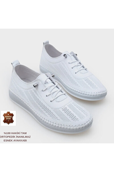 SHOUGO piele naturală elastic Structura Pantofi casual confortabili pentru fe...