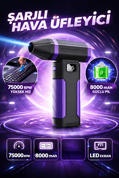 Spech Power Şarjlı Hava Üfleyici – Güçlü Kablosuz Temizlik Cihazı Bilgisayar ...