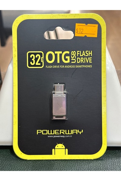 POWERWAY 32Gb Type-c Android ve Pc Uyumlu Flash Bellek Yedekleme