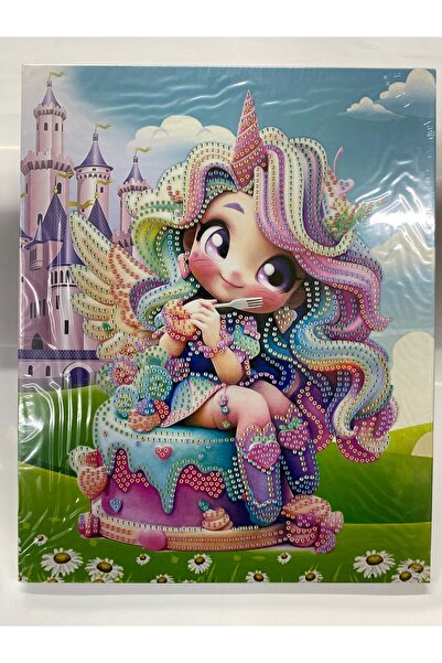 EleganTShoP Tuval 5D Yapışan Boncuk Mozaik Tablo 24*30 cm SDC-01