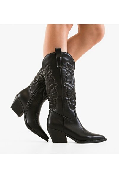 BENOTTİ Cizme Austin Black pentru femei