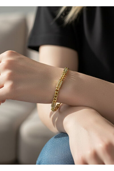 BİJU YILMAZ سوار Xuping Gold مرصّع بالأحجار Royal Heritage - 26xpb28