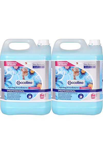 Coccolino SET OF 2 PROFESSIONAL FABRIC CONDITIONER 5L 200 WASHES