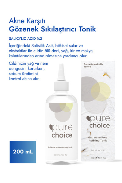 Pure Choice Genç Ciltler İçin Akne Önleyici Bakım Seti