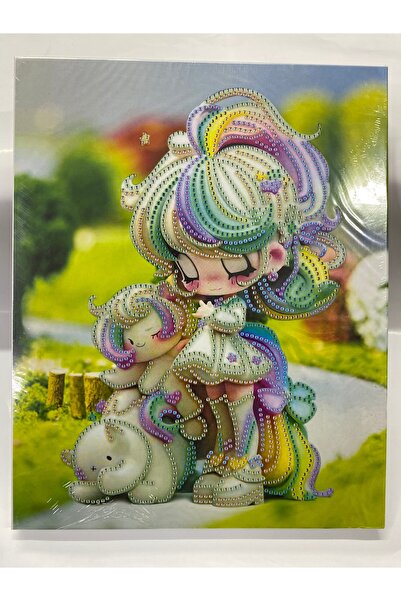 EleganTShoP Tuval 5D Yapışan Boncuk Mozaik Tablo 24*30 cm SDC-05