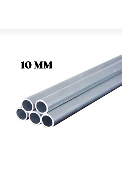 Home 10 mm Alüminyum Boru 1 mm Et Kalınlığı - 1 Metre