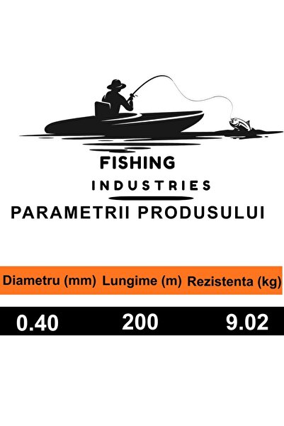 Fish Fir Nailon Transparent 0.40 mm, 200 m, Ultra Rezistent – Pescuit & Proiecte Handmade
