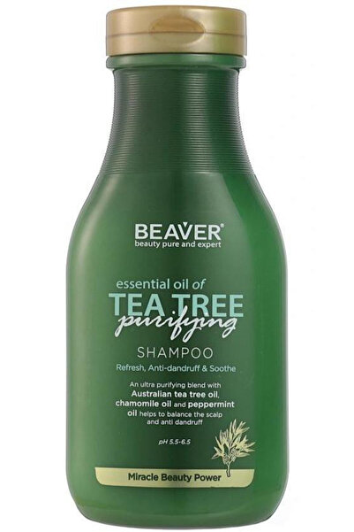 Beaver Sampon purifiant Tea Tree 350 ml