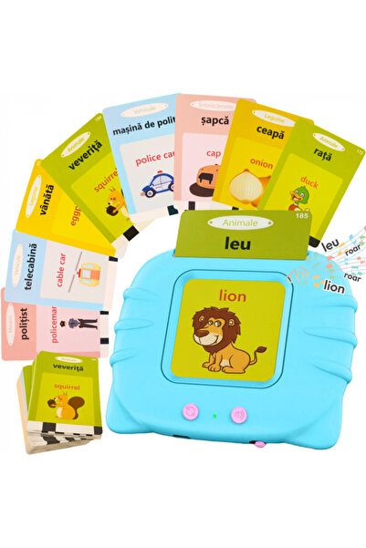 RCO Cititor de carduri în limba română și engleză cu 224 de imagini și sunete...