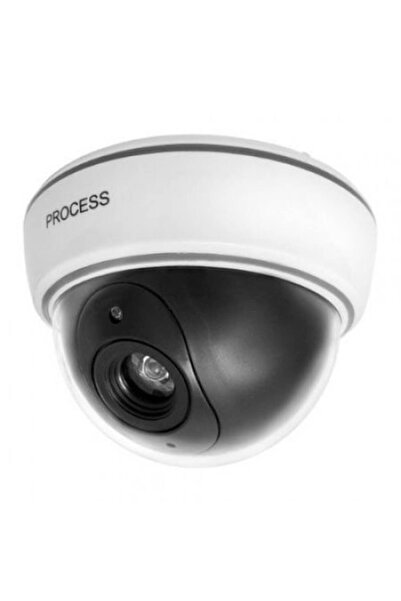 KATHODE Cameră de supraveghere falsă Dome cu LED roșu