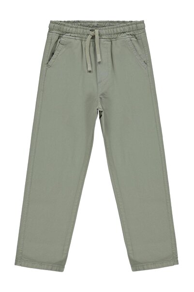 Civil Boys Elastic Waist Pants for 10-13 Years Old - Gray 11-12 Years Old