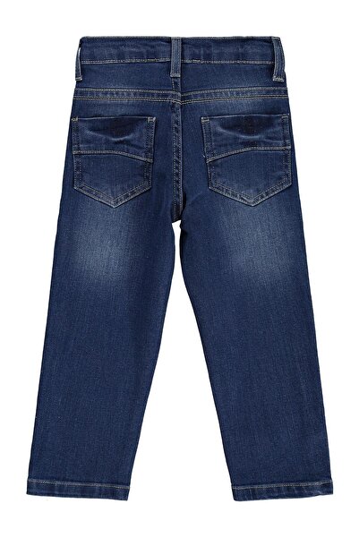 Civil Boys Basic Striped 2-5 Years Old Pants Jeans - Blue 5-6 Years Old