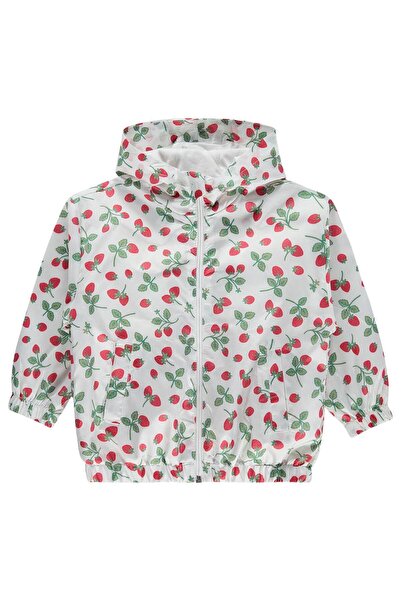 Civil Girls Çilek Sa deznom Kabanica za 2-5 godina - Ecru 3-4 godine