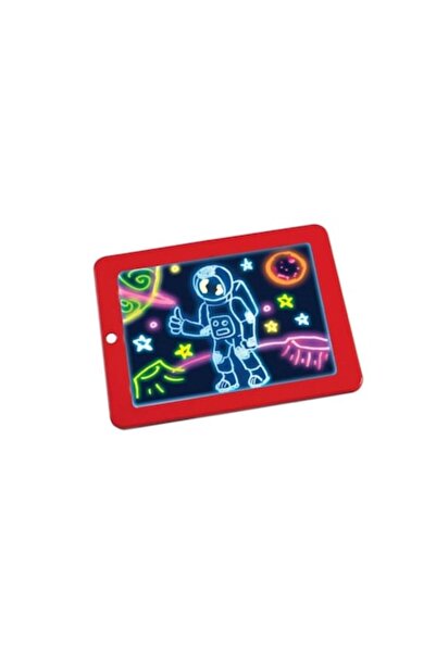 JRH Tabletă de desen interactivă cu 8 efecte de lumină, Magic Pad