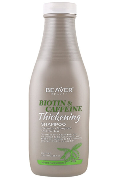 Beaver Strengthening shampoo with Biotin and Caffeine 730 ml