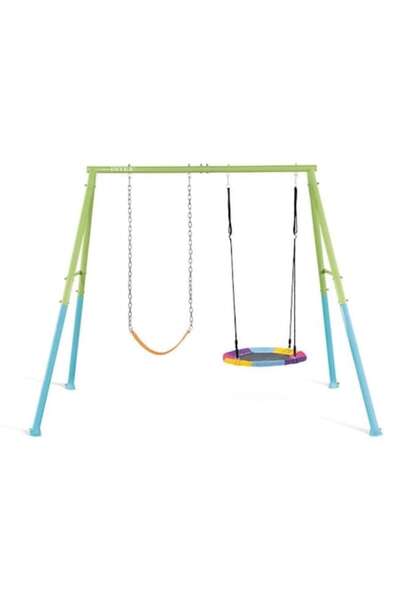 Intex Double swing set, Nest swing and classic swing, Galvanized steel struct...