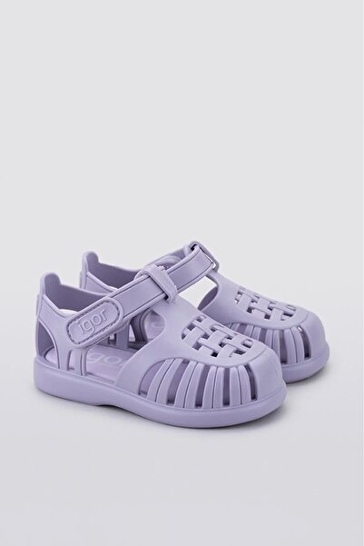 IGOR Tobby Solid S10271 Κοριτσίστικα Μωβ Σανδάλια