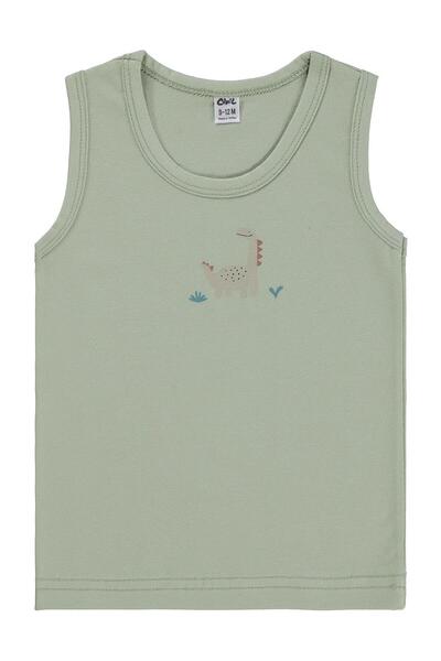 Civil Baby Dinazor 9- Baby Boys' Undershirt - Standard 9 Months