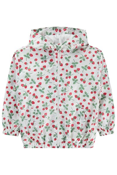 Civil Girls Çilek Sa deznom Kabanica za 6-9 godina - Ecru 9-10 godina