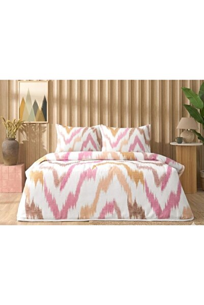 Taç SEZON NOU MODĂ TINEREȘTĂ P bumbac U SET PIQUE PENTRU O PERSONĂ AVENYA ROZ