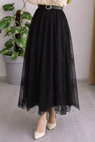 benguen Flok Til Suknja N2698 Crna