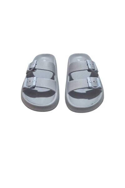 Akınal Bella Akınalbella Women's Double Buckle Summer Slippers E282.Z
