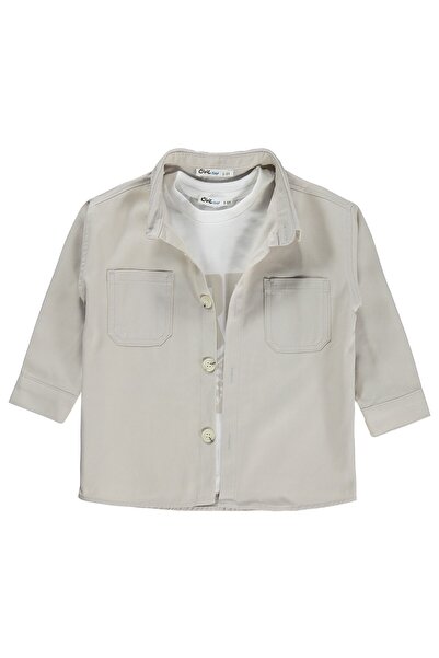 Civil Boys Double Pocketed T-Shirts for 2-5 Years Old - Dark Stone Color for ...