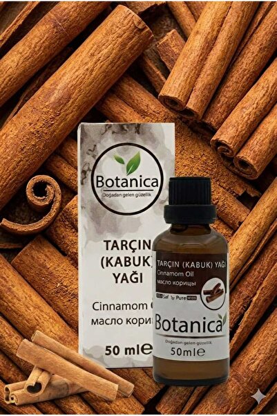 botanica زيت قشر القرفة العطري (Cinnamomum Zeylanicum) 50 مل - نقي 100%