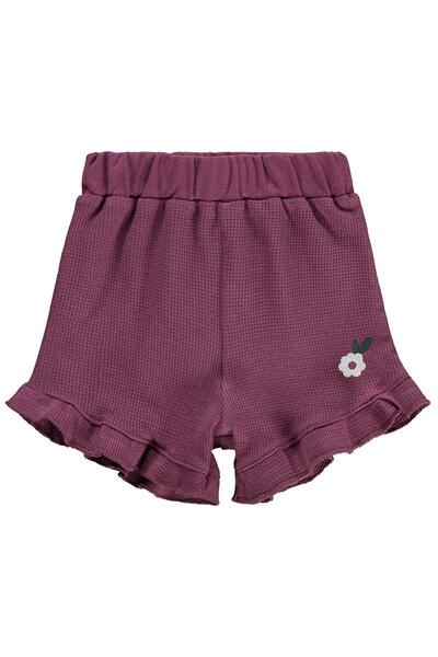 Civil Baby Papatya Printed 6-18 Months Shorts - Lilac 9-12 Months