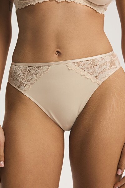 Henderson Women's Briefs Brazilian Panties Decorative Lace Back & Smooth Fron...