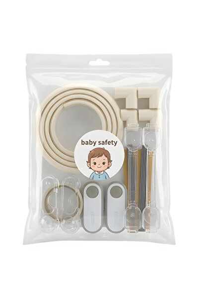 CARBOY Beige Home Child Safety Set – 17-piece Protection Kit
