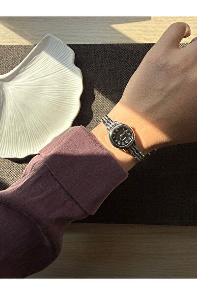 rubsey Retro Minimal Metal Cord Vintage Women Wrist Watch