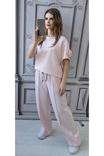 GLAMSI Women's set of pants and t-shirt with Patterned