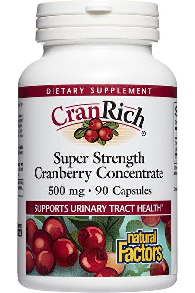 Natural Factors كرانريتش من ناتشورال فاكتورز، مركز التوت البري فائق القوة، مك...