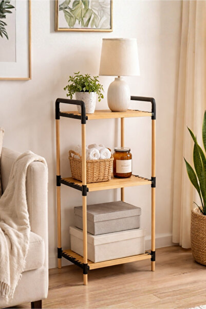 HOMİNG Ahşap Raflı Çok Amaçlı Organizeri 242503