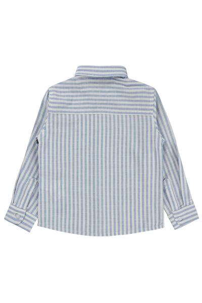 Civil Boys Embroidered Shirt 2-5 Years Old Shirt - Blue 4-5 Years Old