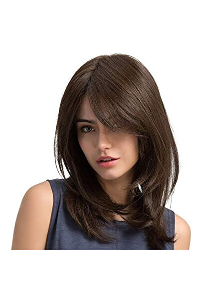 Estelle Fiber Heat Resistant Wig With Bangs for Women Natural Looking Full Wigs for Daily Use,Party Cosplay