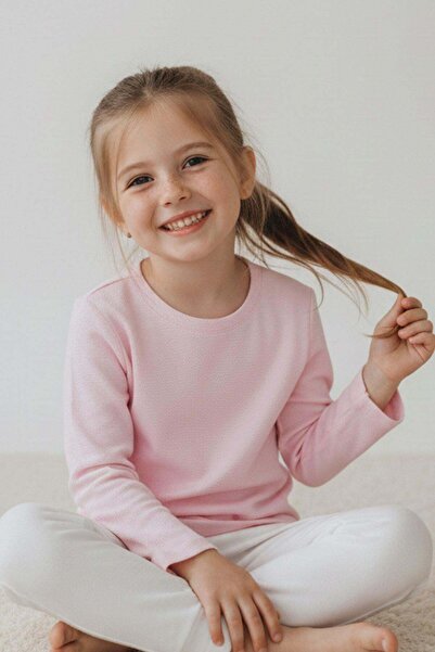 Breeze Devojčice, majica dugih rukava Osnovni 4-8 godina, roza