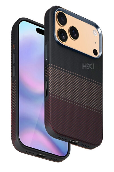 Fuchsia Hbc-377 Kevlar Slim Magneticsafe Cover Compatible with iPhone 17 Pro ...