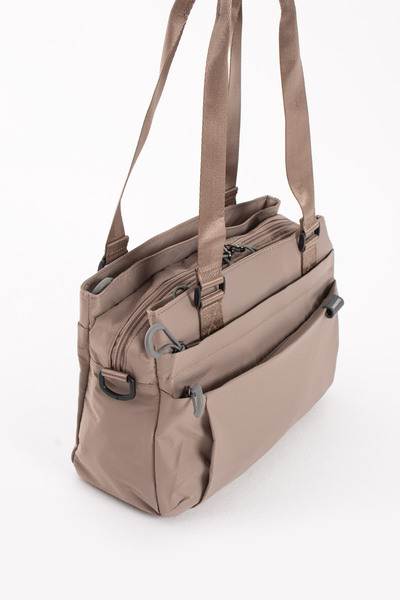 Ayax Ten Kadın 6 Bölmeli Su Dayanıklı Paraşüt Kumaş Çapraz ve Omuz Çantası