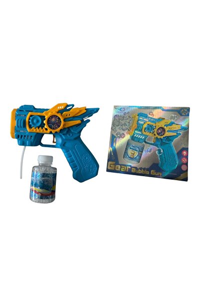 ADIRI SHOP Pistol electric pentru baloane de săpun, cu lumini LED, soluție in...