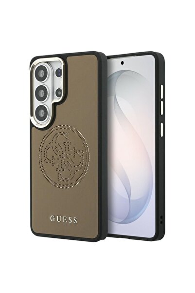 Guess Θήκη για Samsung Galaxy S26 Ultra, Διάτρητο λογότυπο MagSafeb, Καφέ