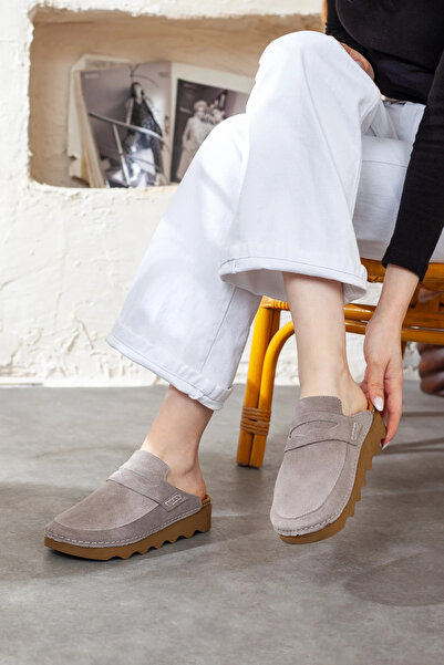 Adım Adım Extra confortabil piele naturală Închis în față papuci