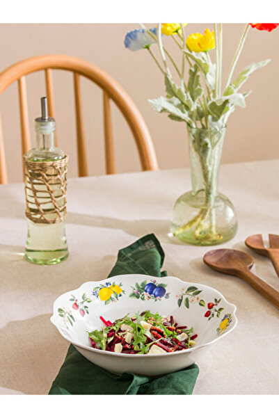 LC Waikiki RMZ GİYİM FARKIYA Ba مطبوع orselen وعاء سلطة 22 سم