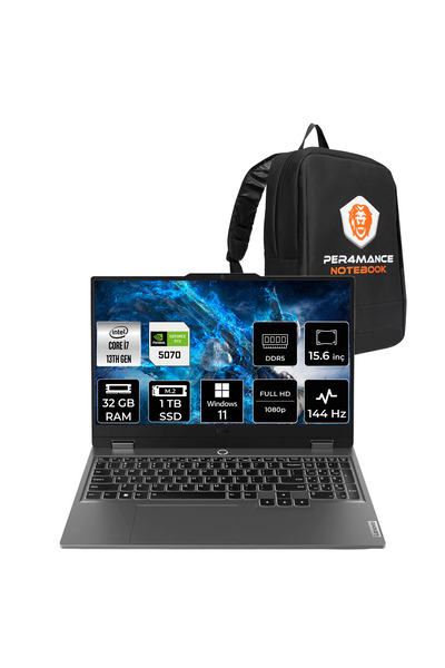 LENOVO LOQ 15IRX10 i7 13650HX 32GB 1TB SSD RTX5070/8GB 115W 15.6" FHD 144Hz W...